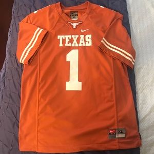 Nike Texas Longhorn Football Jersey XL Youth